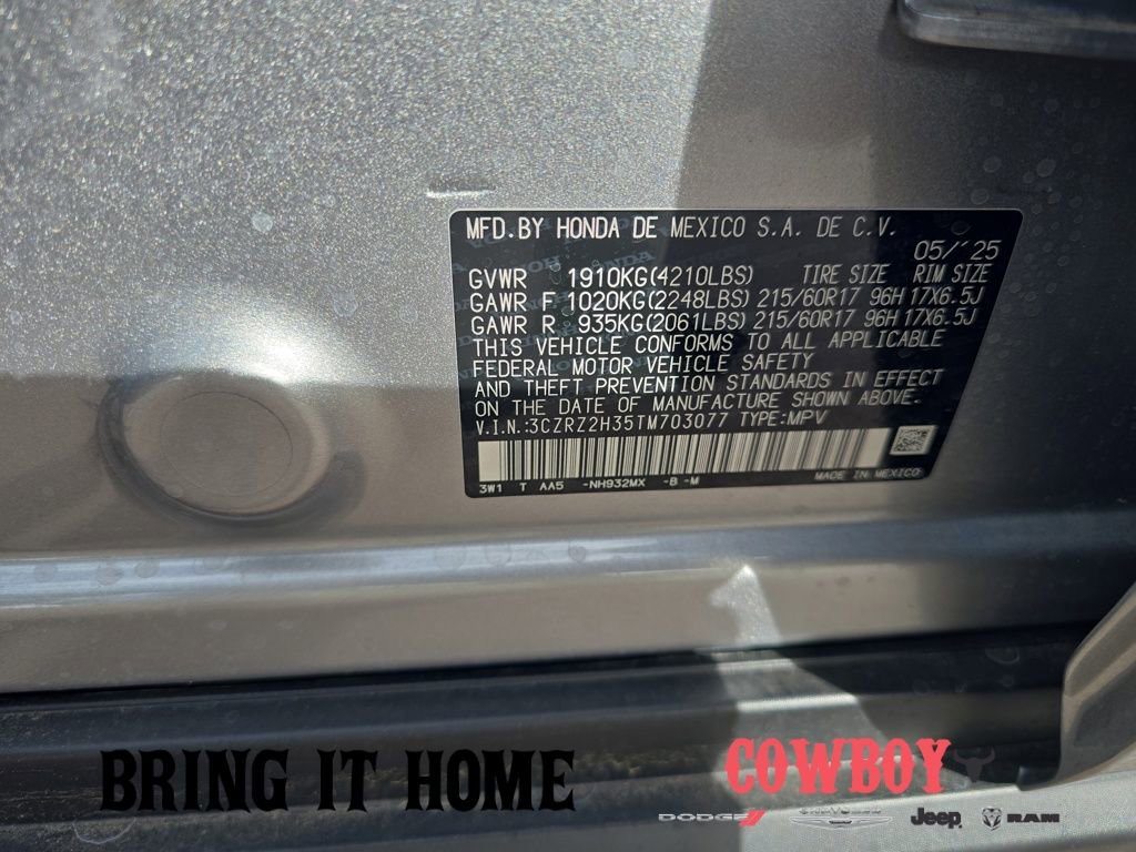 Used 2026 Honda HR-V LX image 29