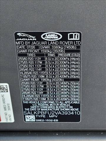 New 2027 Land Rover Range Rover Long Wheelbase SE AWD/4WD image 17