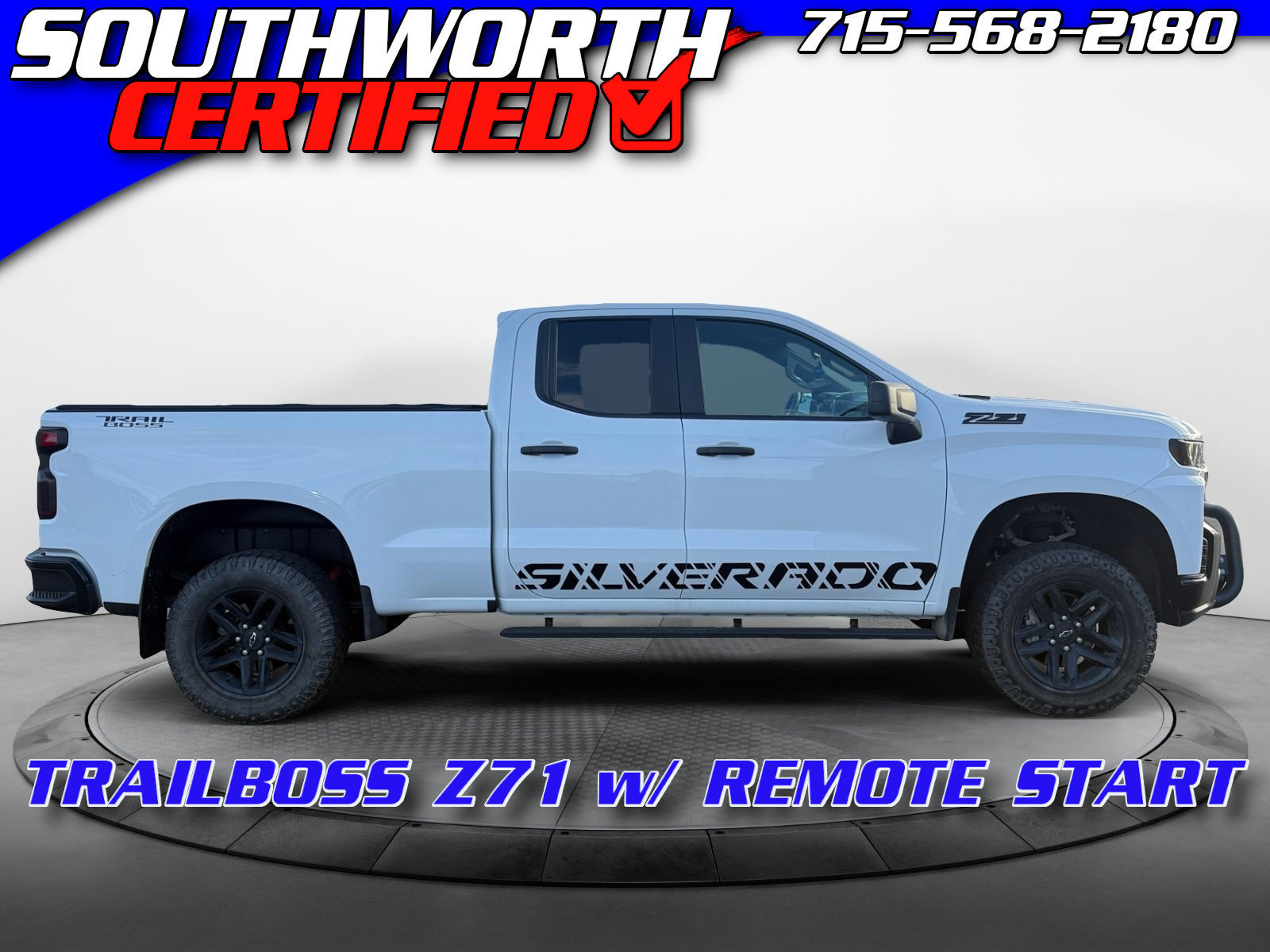 Used 2020 Chevrolet Silverado 1500 Custom Trail Boss w/ Custom Convenience Package
