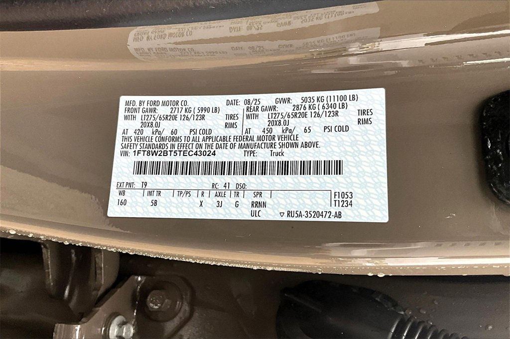 New 2026 Ford F250 Lariat w/ Chrome Package image 9