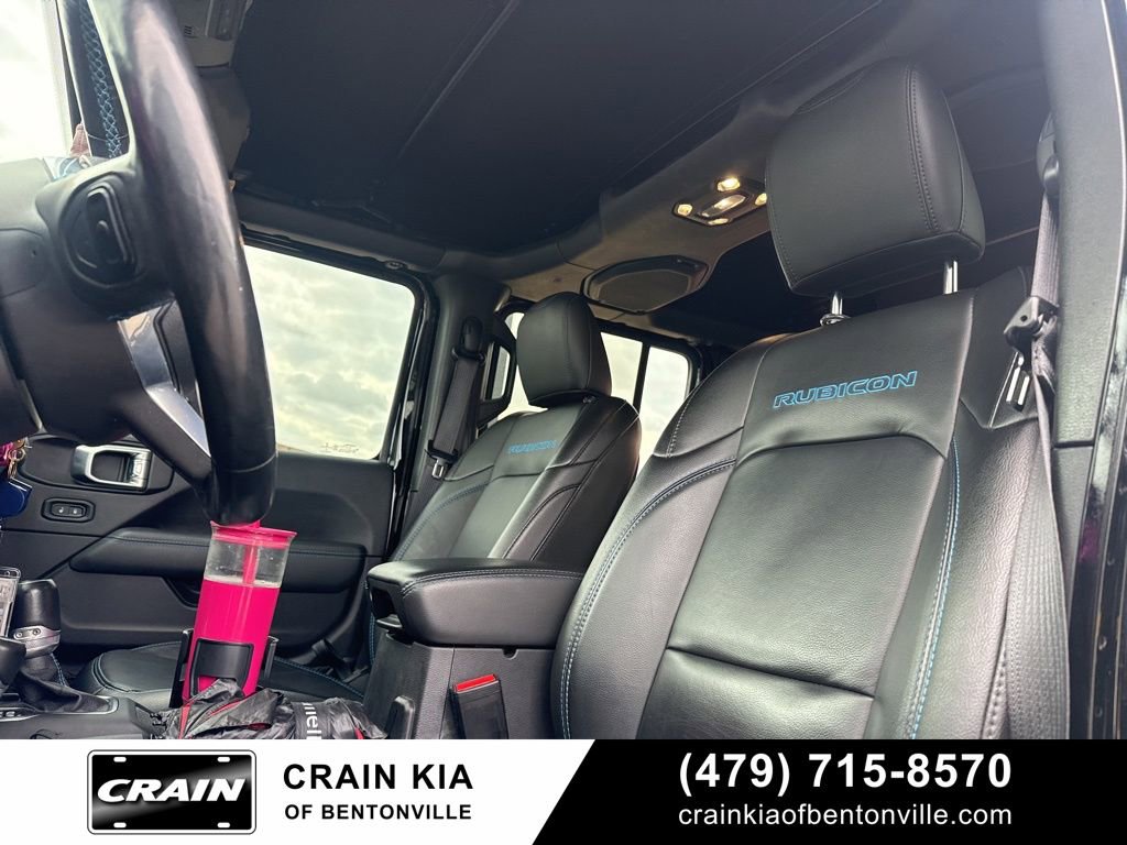 Used 2021 Jeep Wrangler Unlimited Rubicon 4xe w/ Steel Bumper Group image 19