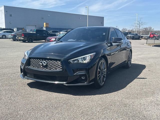 Used 2020 INFINITI Q50 Red Sport 400 w/ Proactive Package image 9