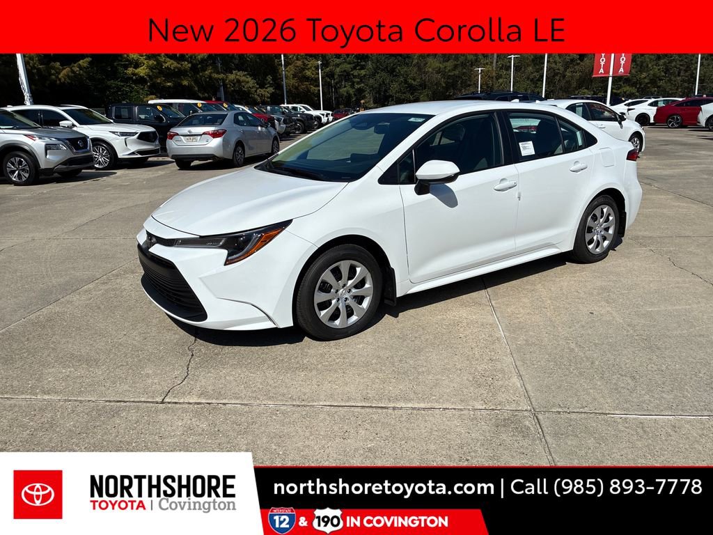 New 2026 Toyota Corolla LE