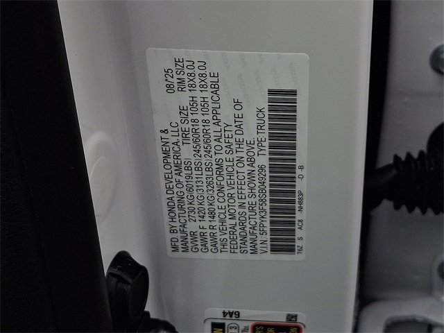 Certified 2025 Honda Ridgeline RTL image 29