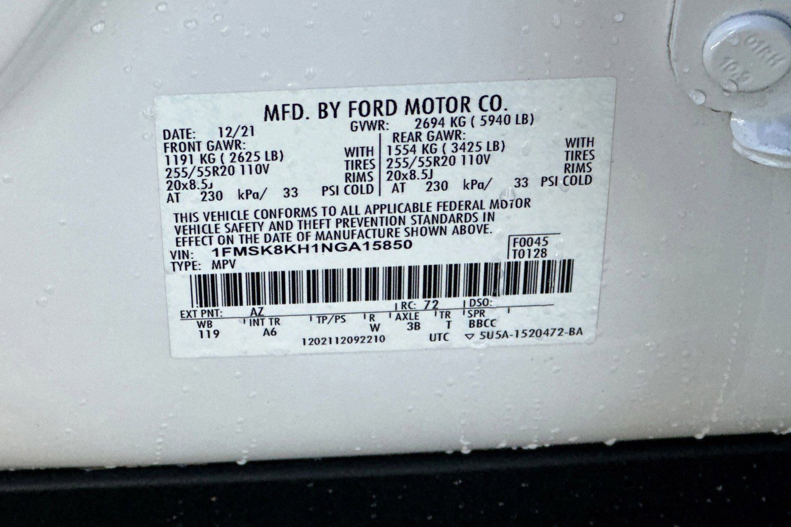 Used 2022 Ford Explorer ST-Line w/ Class IV Trailer Tow Package AWD/4WD image 19