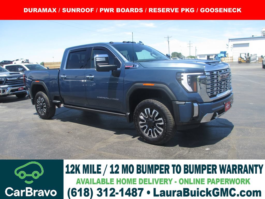 Certified 2025 GMC Sierra 3500 Denali w/ Denali Reserve Package AWD/4WD image 1