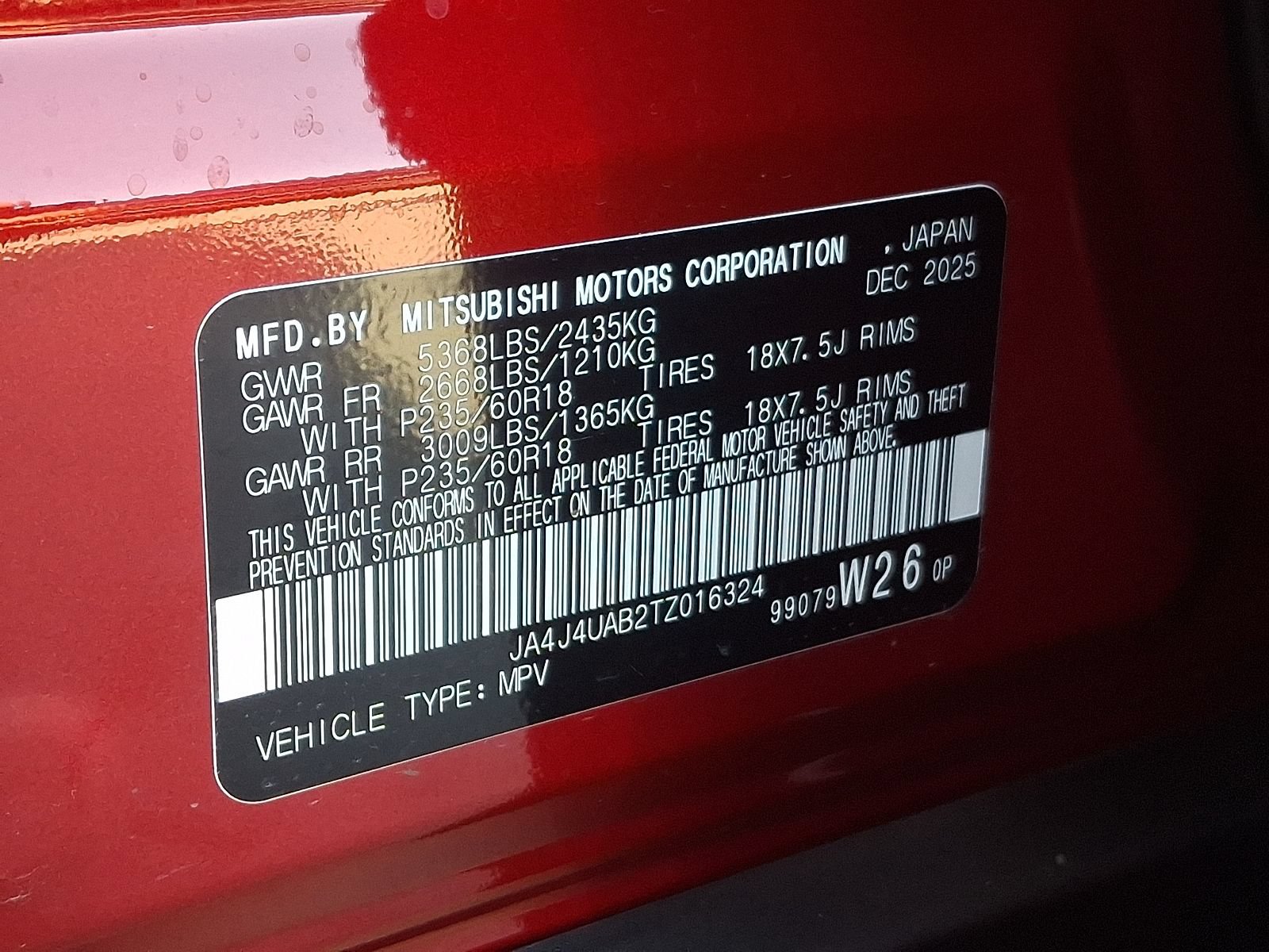 New 2026 Mitsubishi Outlander ES AWD/4WD image 22