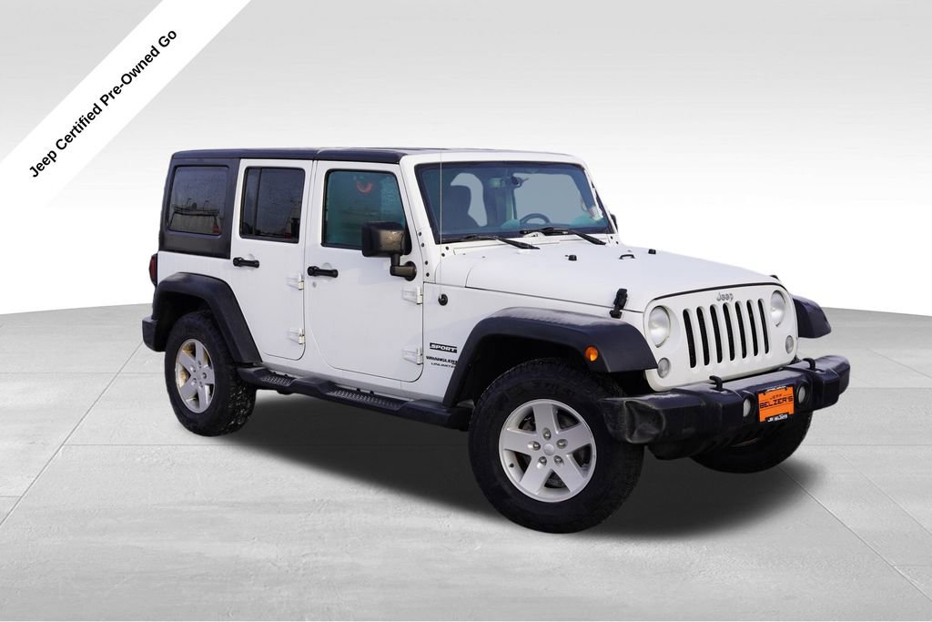 Certified 2018 Jeep Wrangler Unlimited Sport S