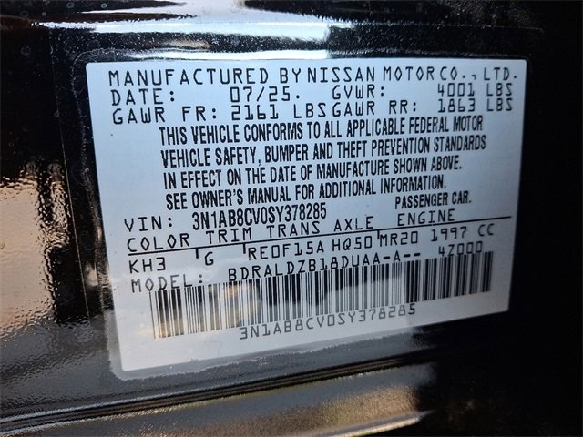 New 2025 Nissan Sentra SV w/ All-Weather Package image 9