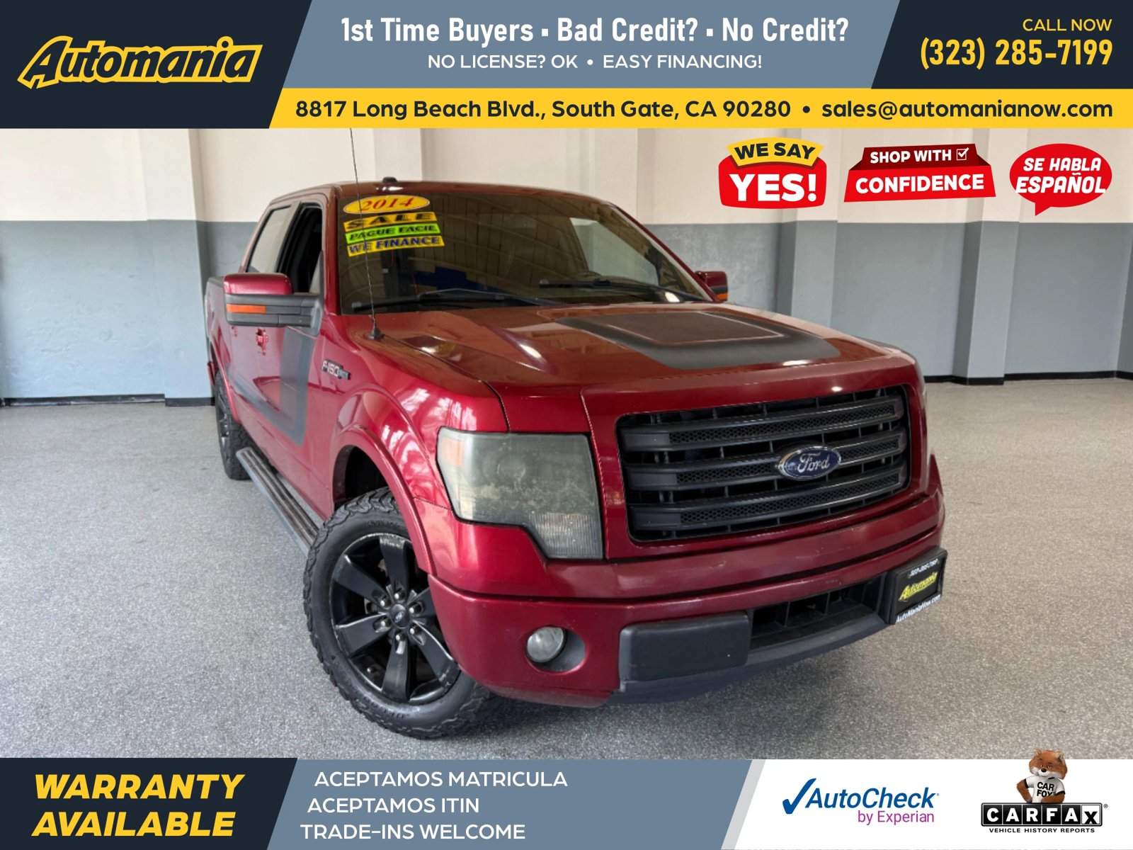 Used 2014 Ford F150 FX2 w/ Equipment Group 402A Luxury RWD image 1