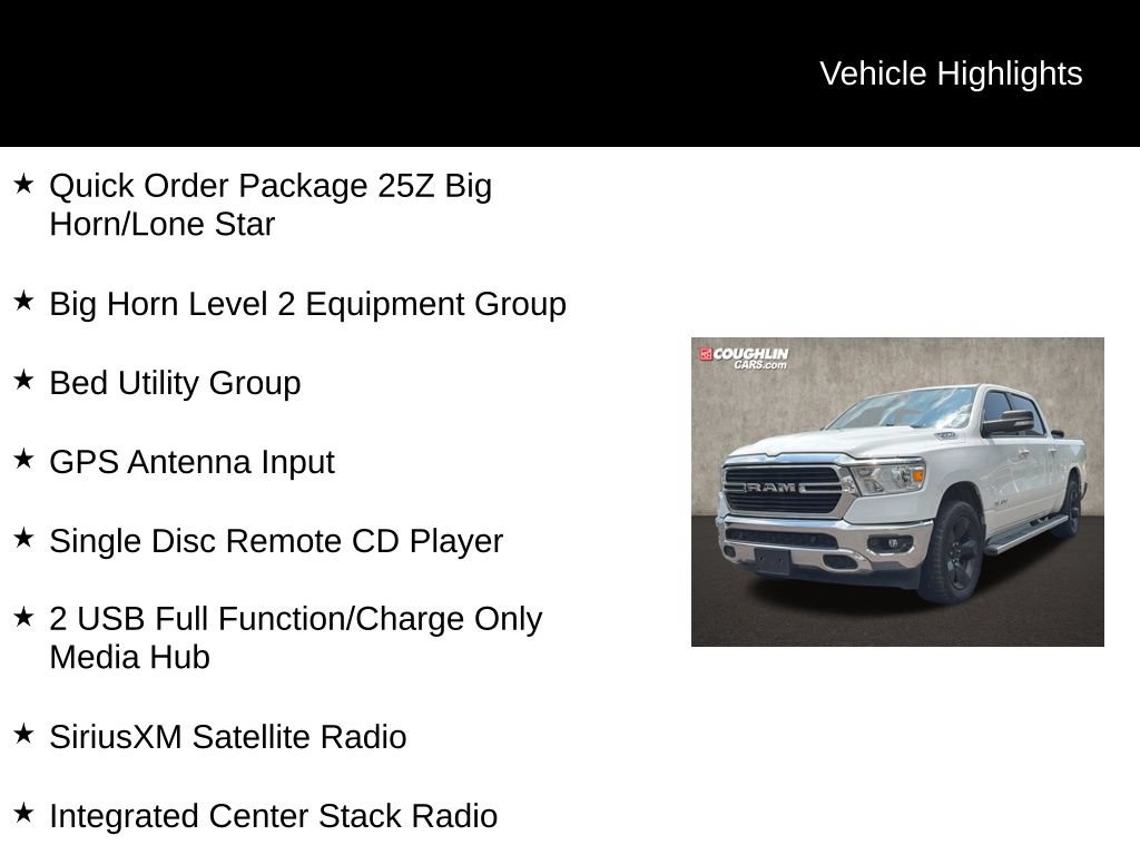 Used 2019 RAM 1500 Big Horn AWD/4WD image 2