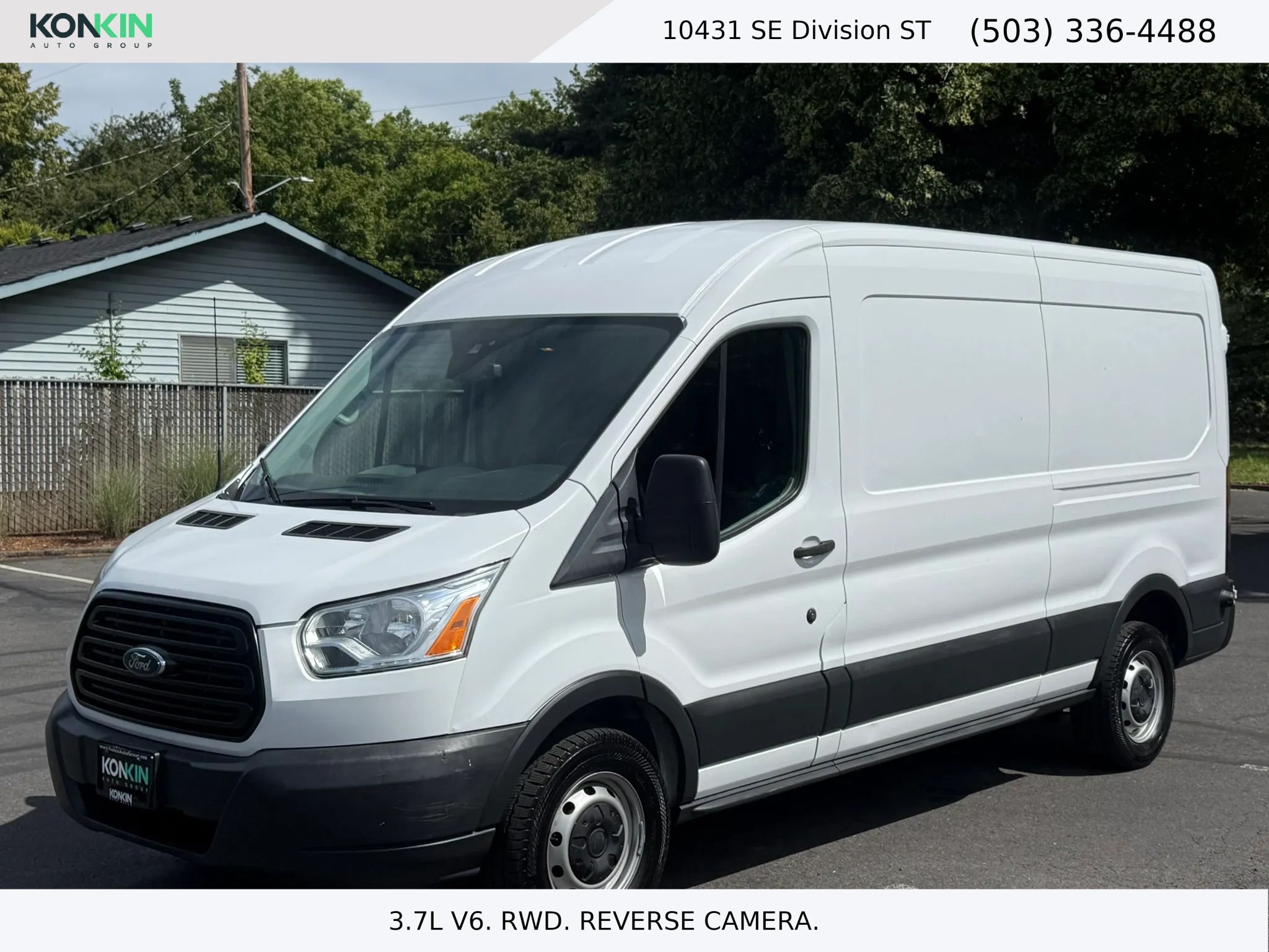 Used 2018 Ford Transit 250 148 Medium Roof RWD image 1