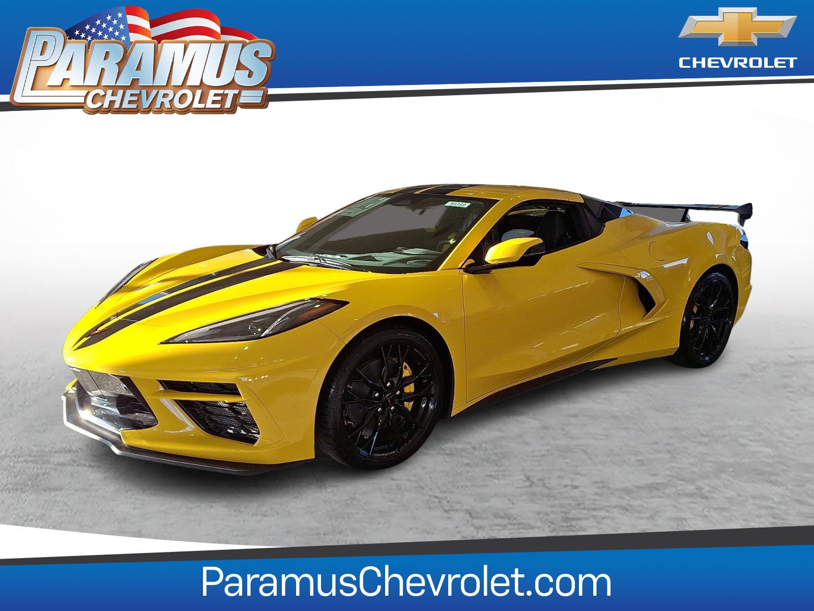 New 2026 Chevrolet Corvette Stingray Premium Conv w/ Stealth Interior Trim Package RWD image 1