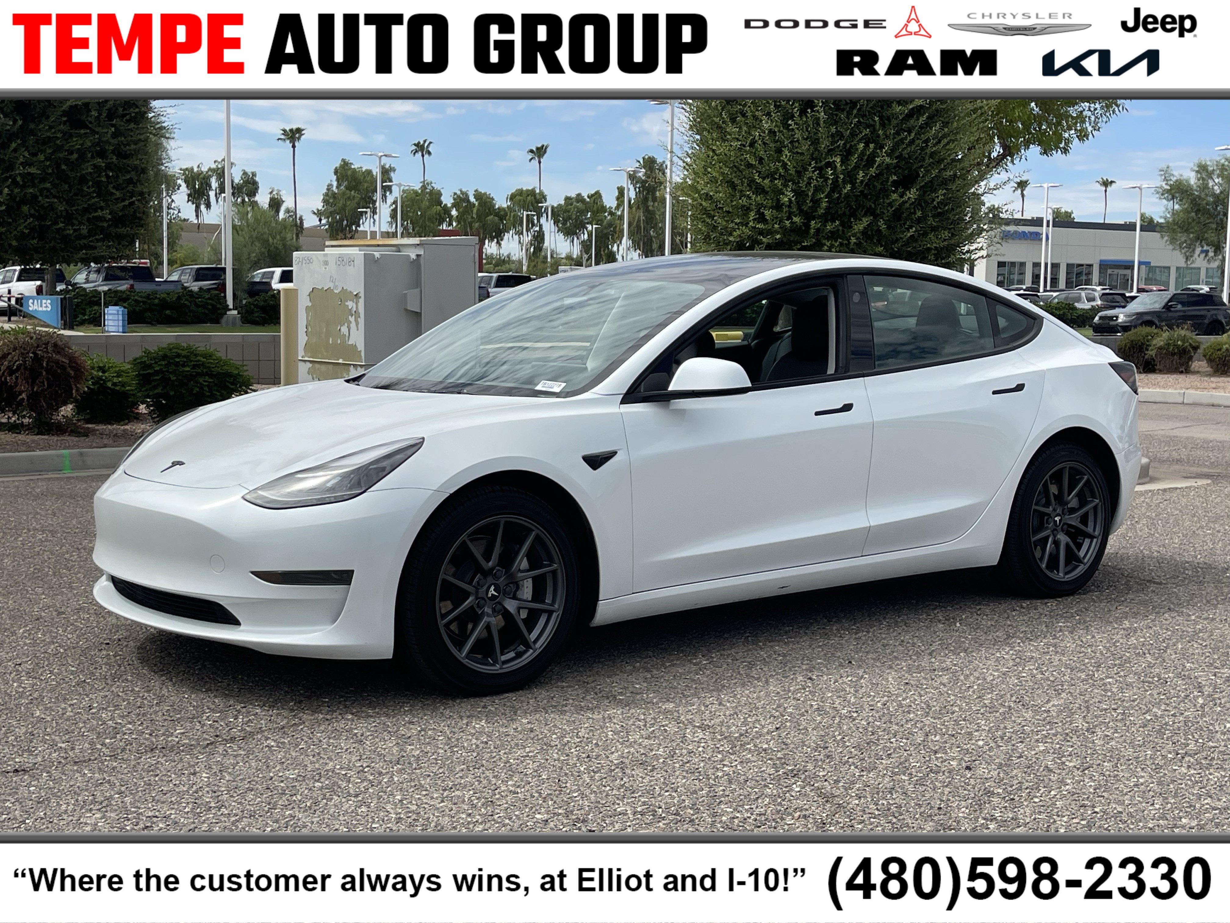 Used 2023 Tesla Model 3 Standard Range RWD image 1