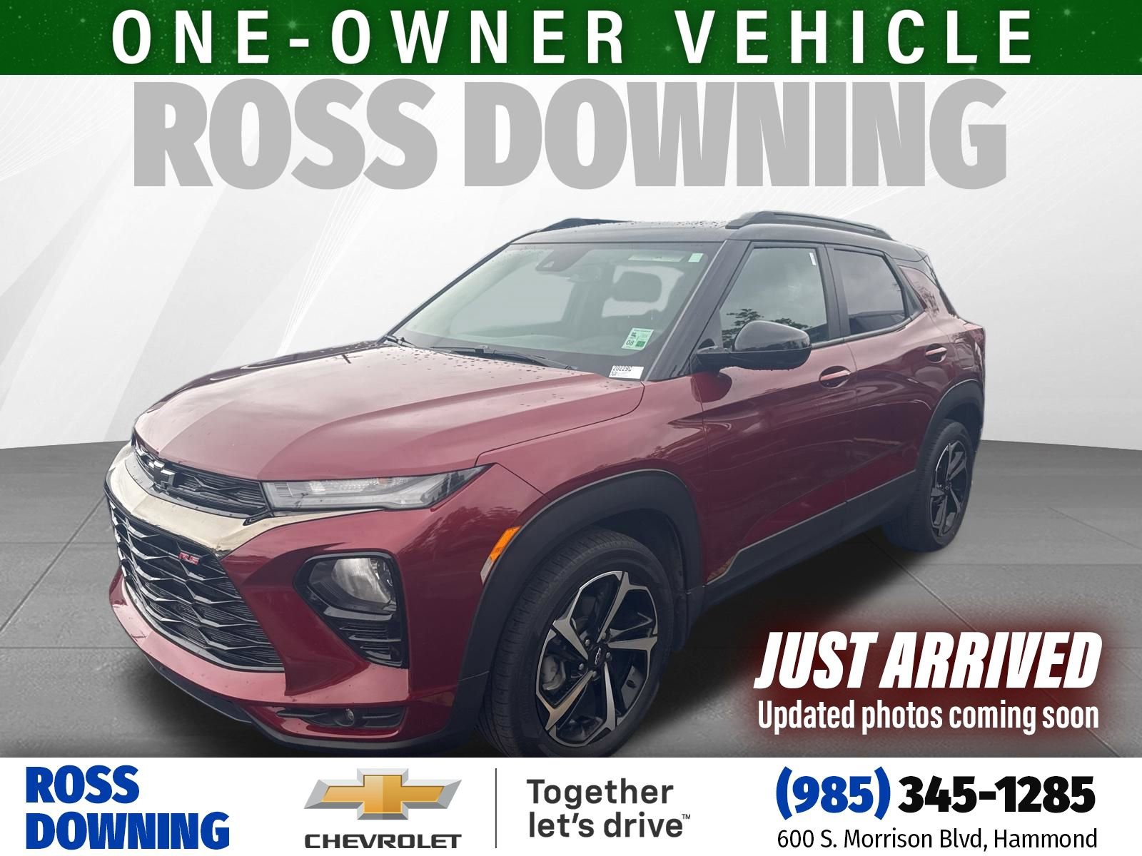 Used 2023 Chevrolet TrailBlazer RS w/ Convenience Package FWD image 1