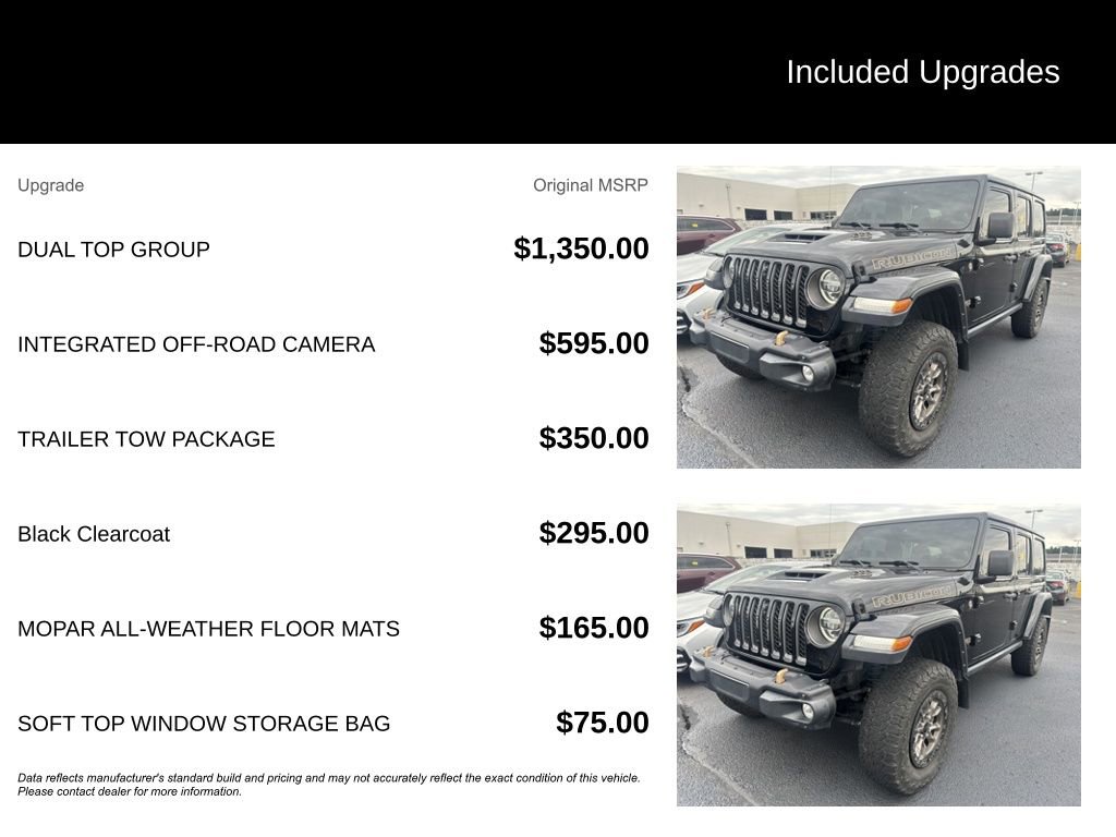 Used 2021 Jeep Wrangler Unlimited Rubicon w/ Dual Top Group AWD/4WD image 7