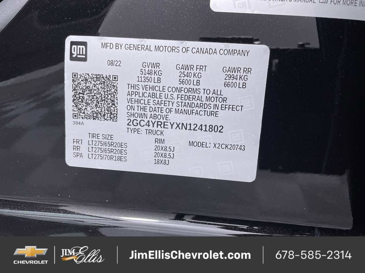 Used 2022 Chevrolet Silverado 2500 High Country w/ Z71 Off-Road Package image 35