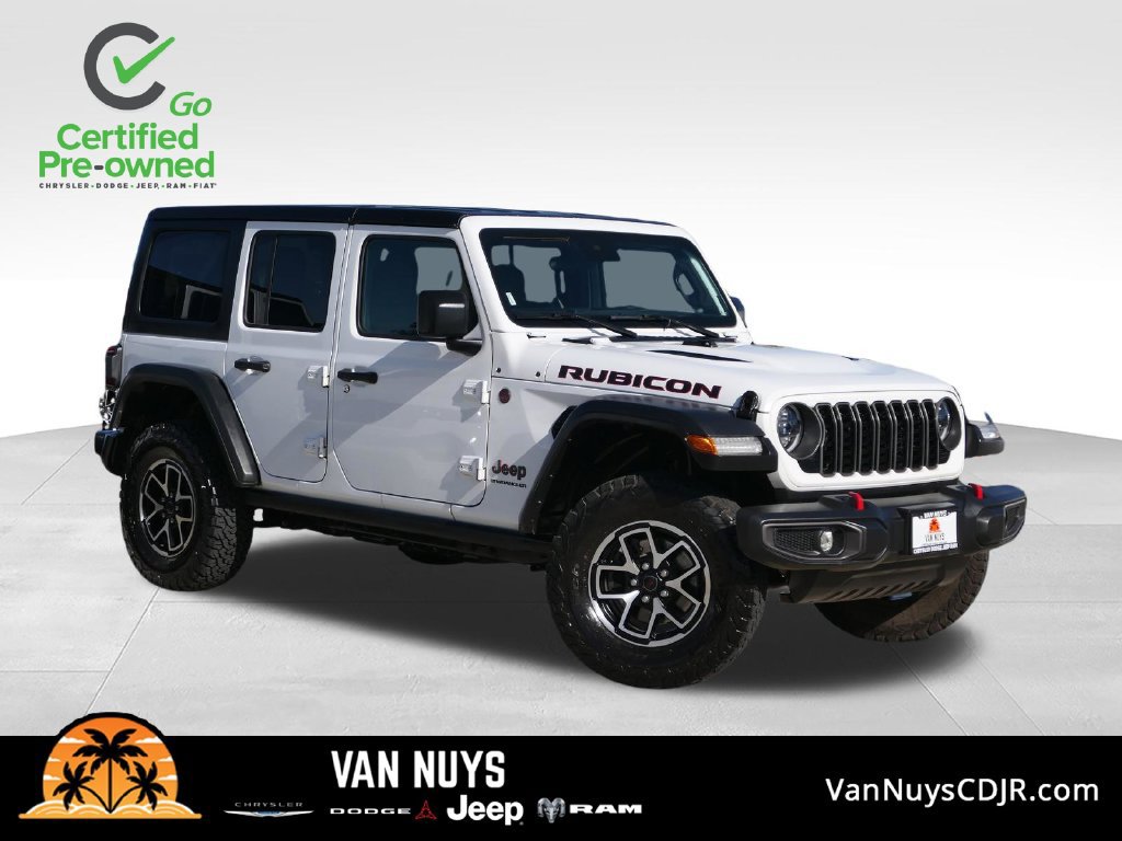 Certified 2024 Jeep Wrangler Unlimited Rubicon