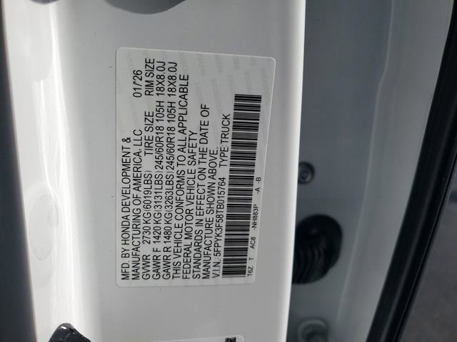 New 2026 Honda Ridgeline RTL image 42