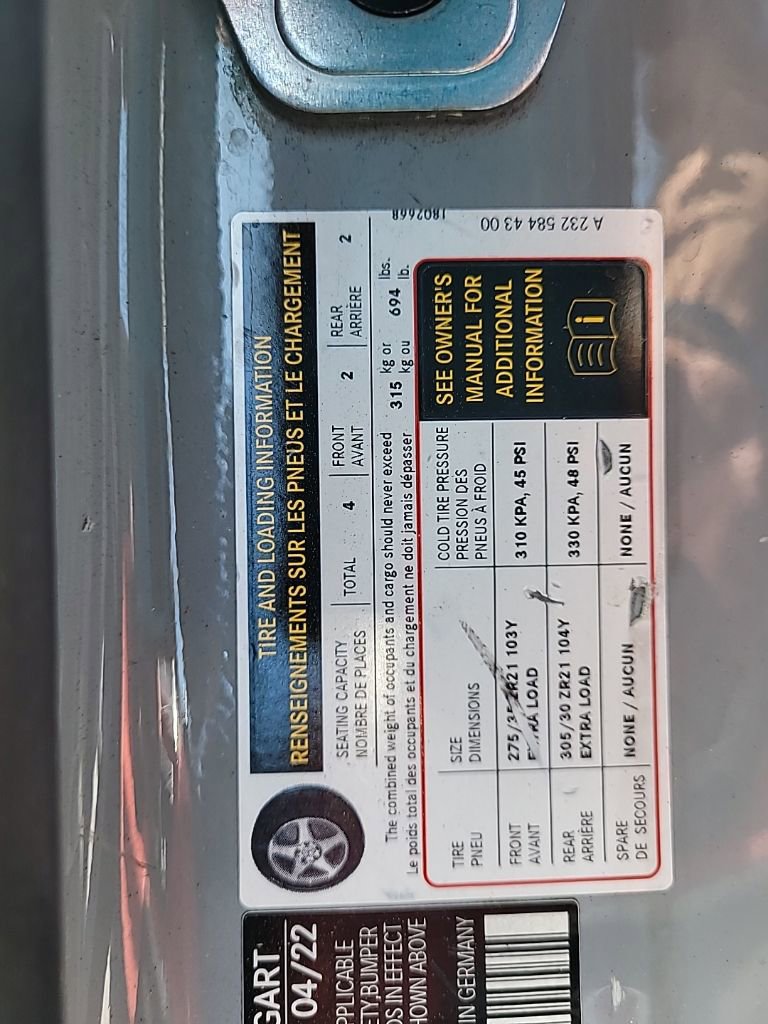 Certified 2022 Mercedes-Benz SL 63 AMG 4MATIC image 33