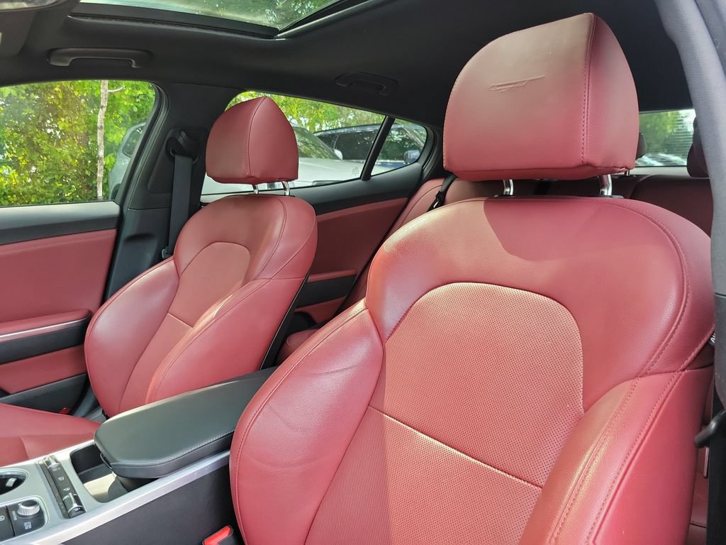 Certified 2022 Kia Stinger GT1 w/ Red Interior Color Package AWD/4WD image 13