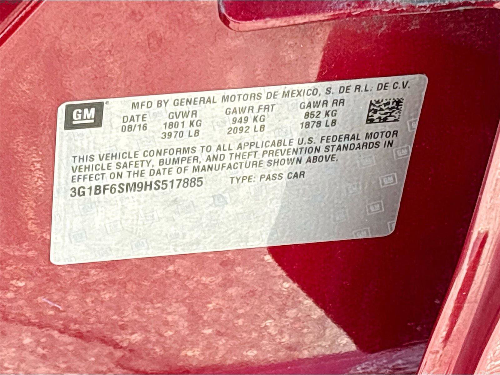 Used 2017 Chevrolet Cruze Premier image 33