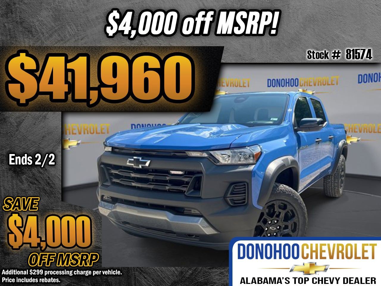 New 2026 Chevrolet Colorado Trail Boss