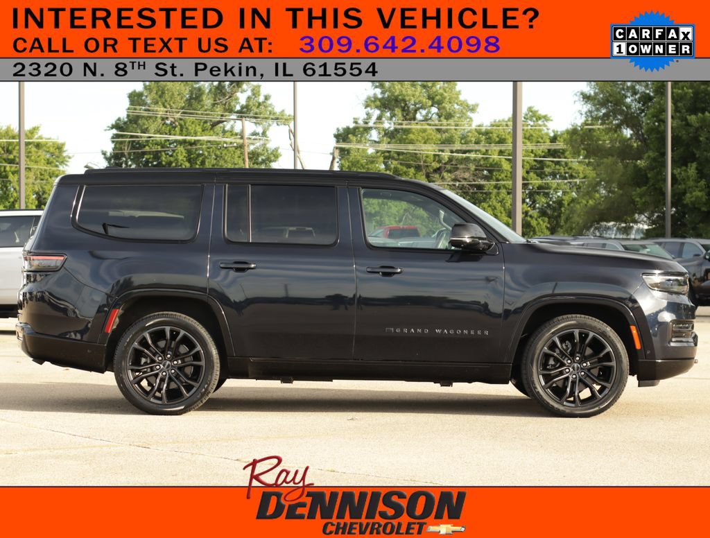 Used 2024 Jeep Grand Wagoneer Series II Obsidian w/ Quick Order Packagew 28T AWD/4WD image 8
