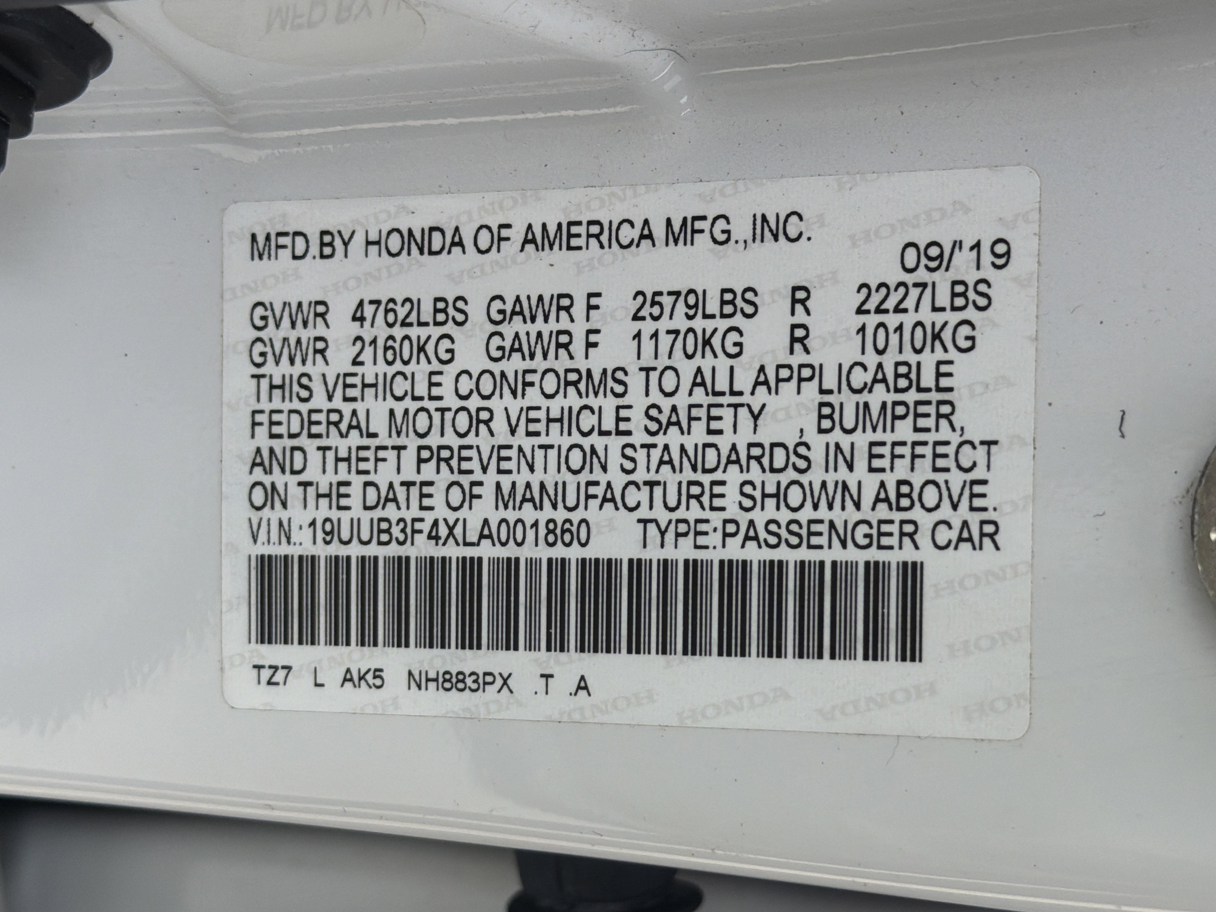 Certified 2020 Acura TLX V6 SH-AWD w/ Technology Pkg image 35