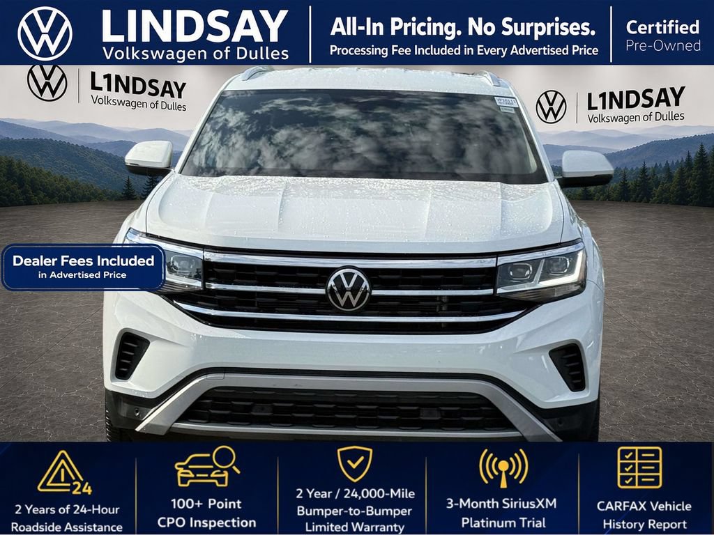 Used 2023 Volkswagen Atlas Cross Sport SE w/ Black Wheel Package AWD/4WD image 3