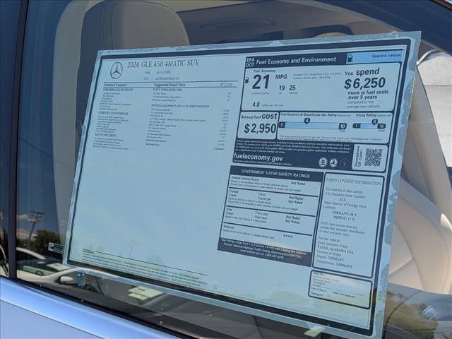 New 2026 Mercedes-Benz GLE 450 4MATIC image 18