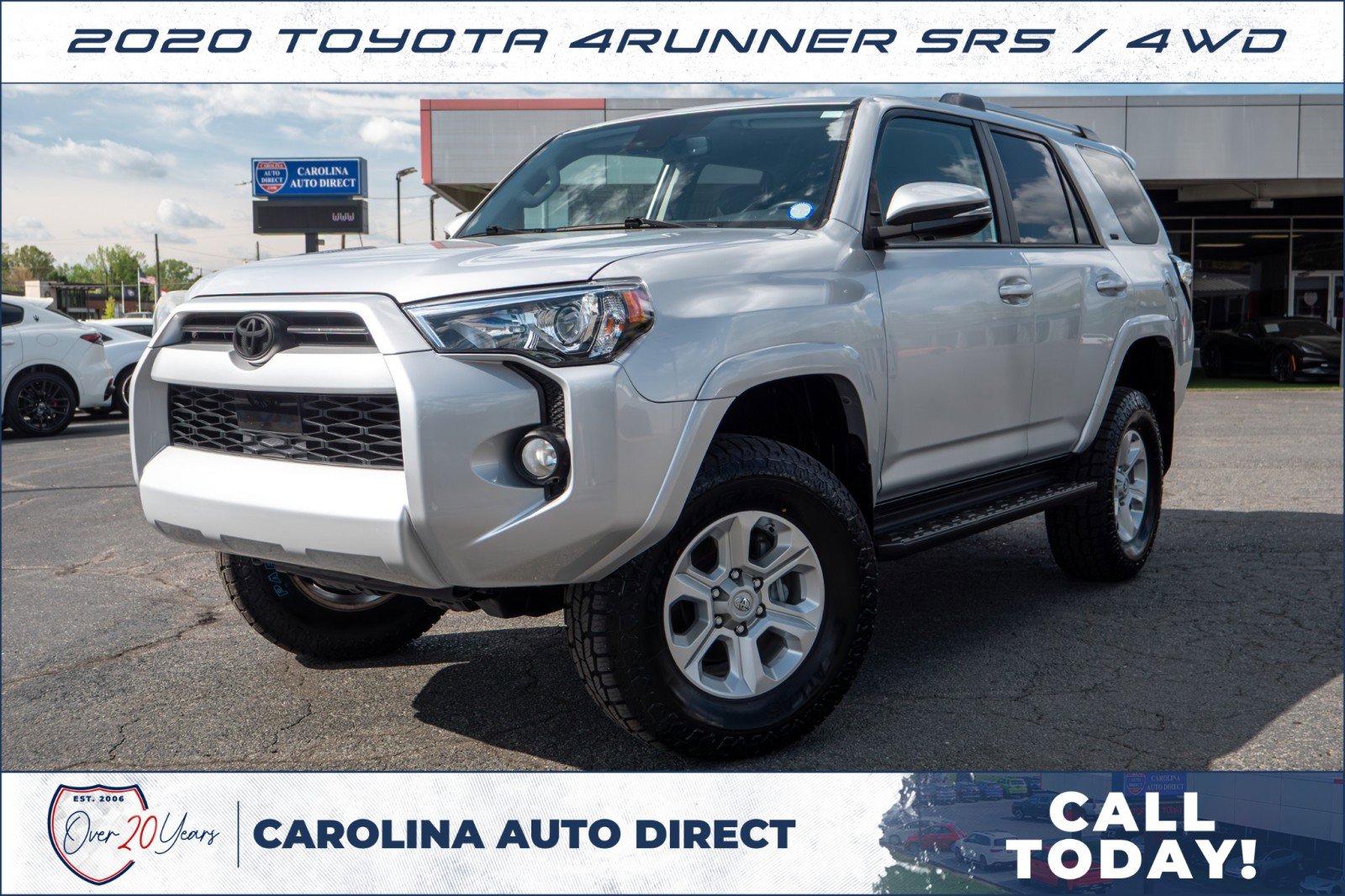 Used 2020 Toyota 4Runner SR5 Premium AWD/4WD image 1
