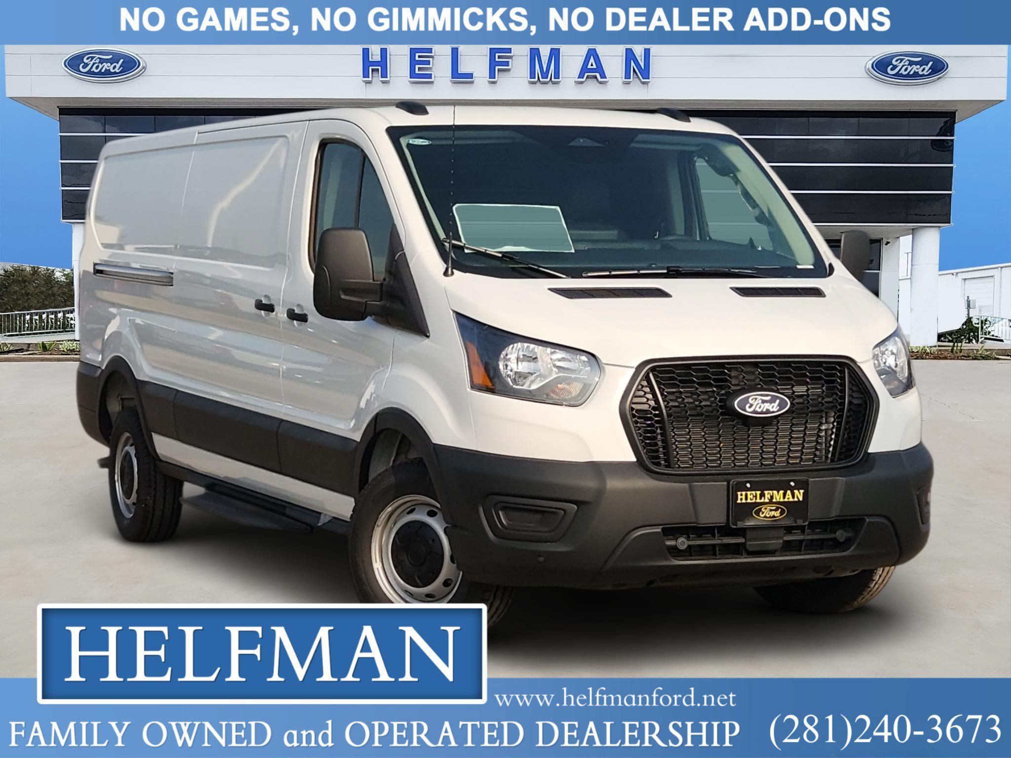New 2026 Ford Transit 150 Low Roof w/ Load Area Protection Package RWD image 1