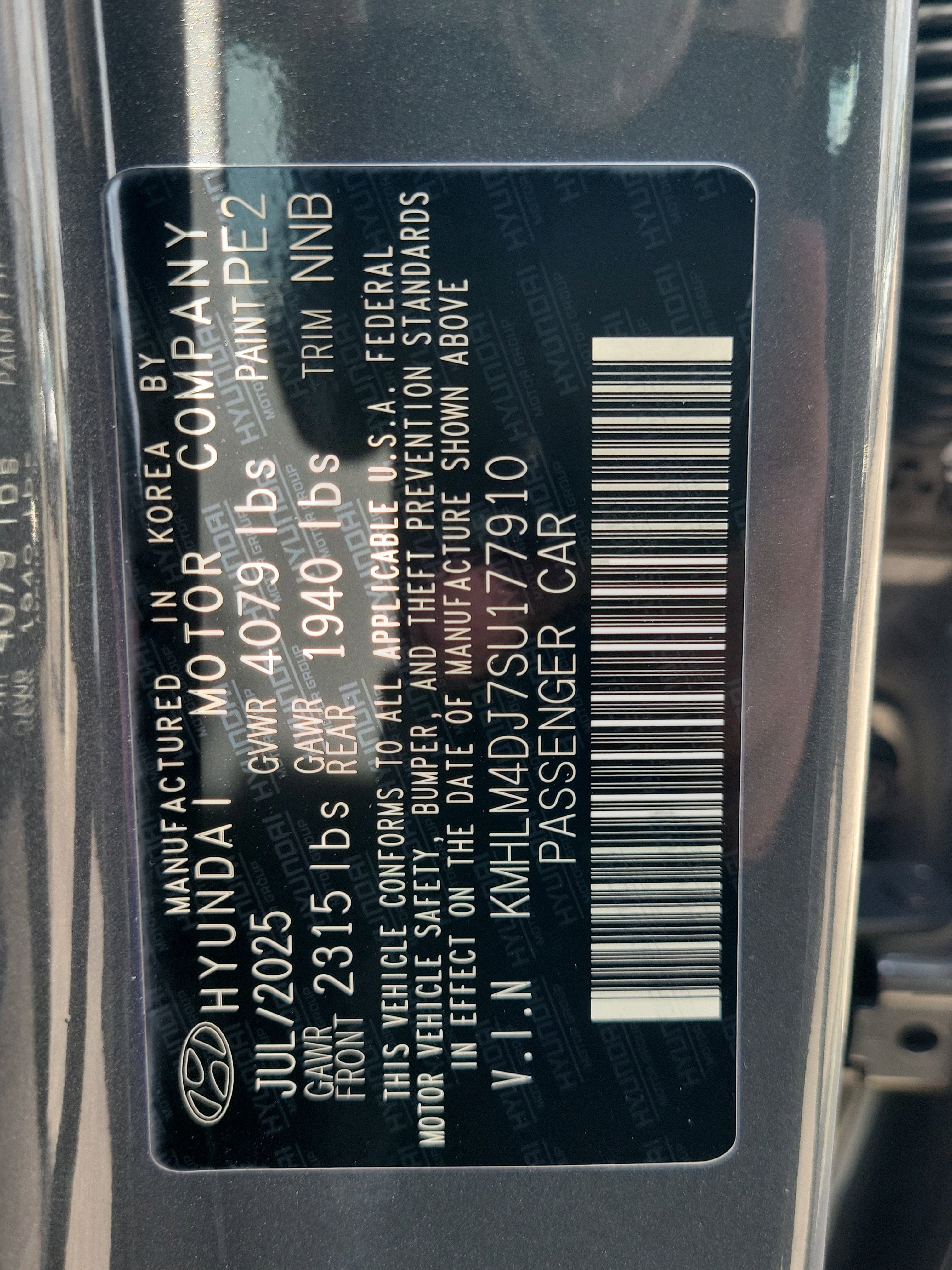 New 2025 Hyundai Elantra Blue image 32