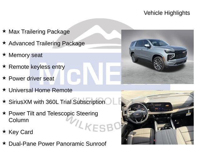 New 2026 Chevrolet Tahoe High Country AWD/4WD image 10