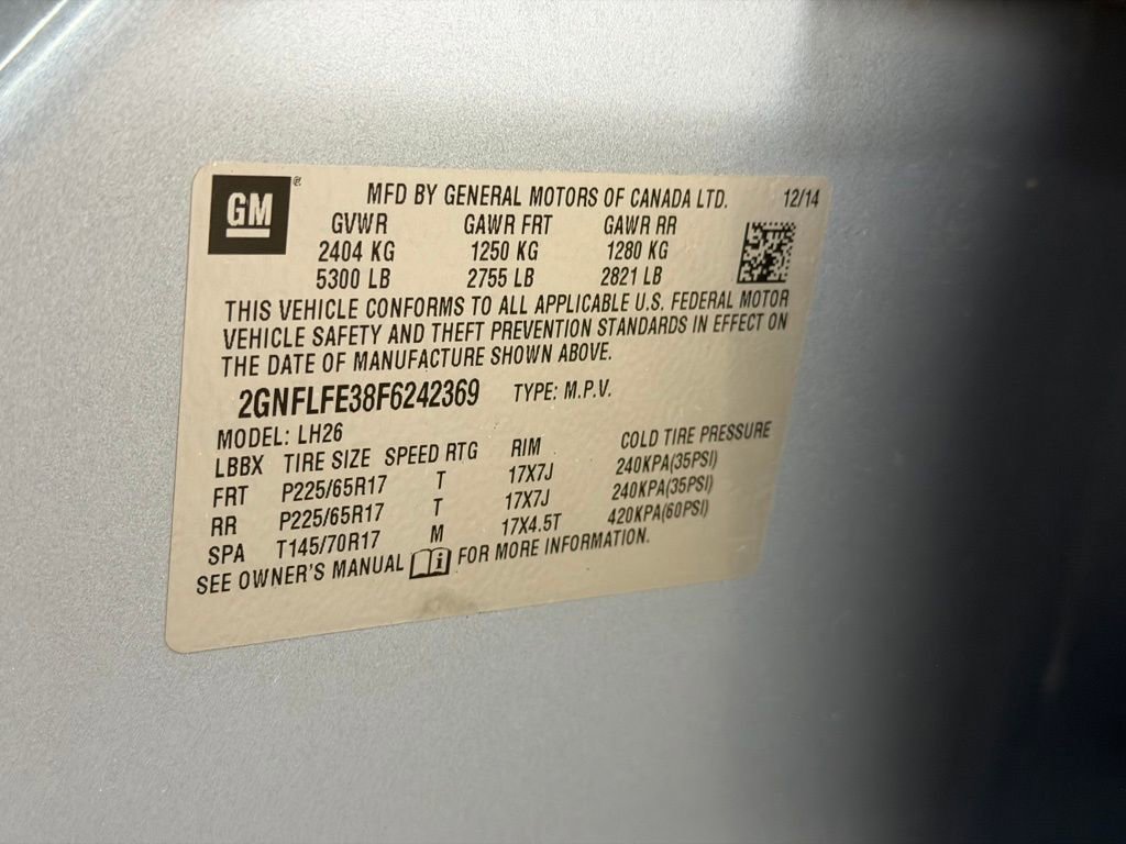 Used 2015 Chevrolet Equinox LT w/ Driver Convenience Package image 27