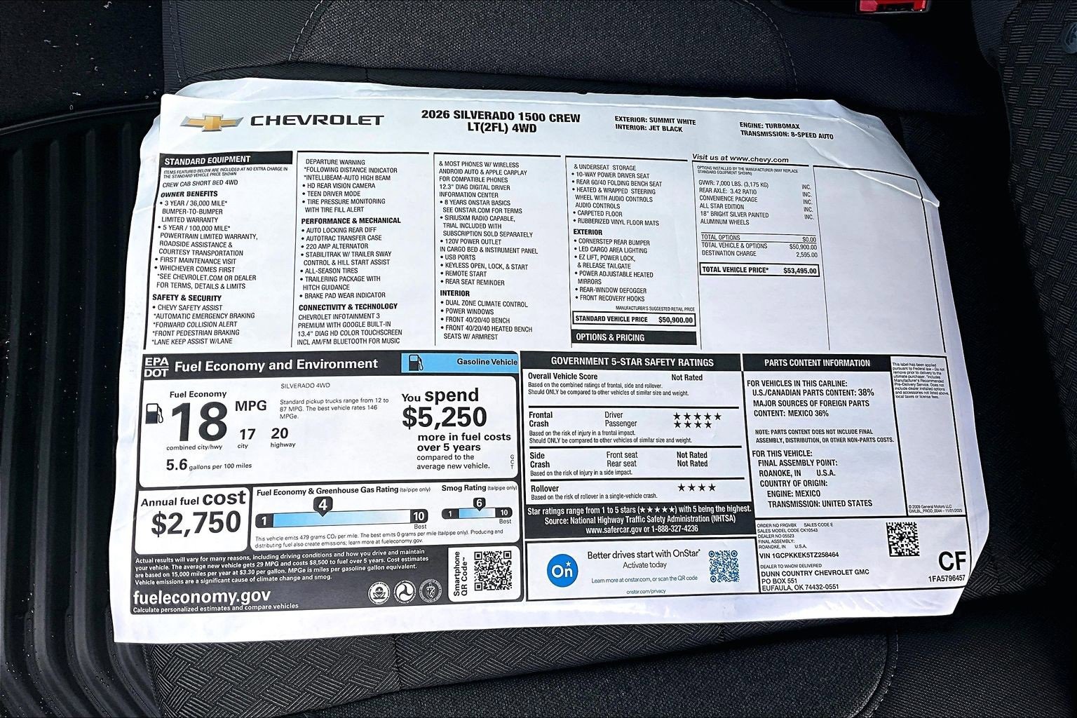 New 2026 Chevrolet Silverado 1500 LT image 14