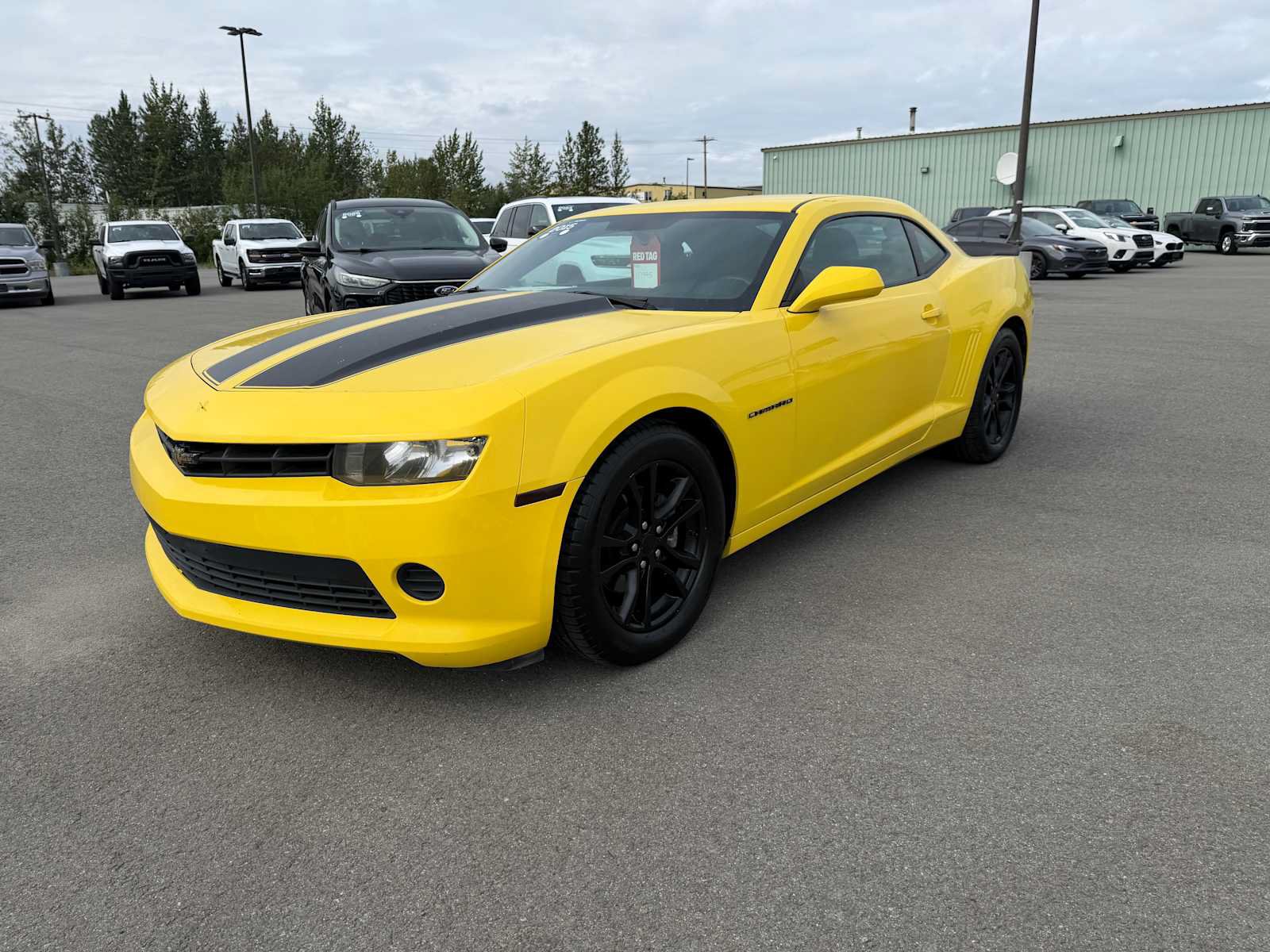 Certified 2015 Chevrolet Camaro LS w/ Black Rally Stripe Package RWD image 8