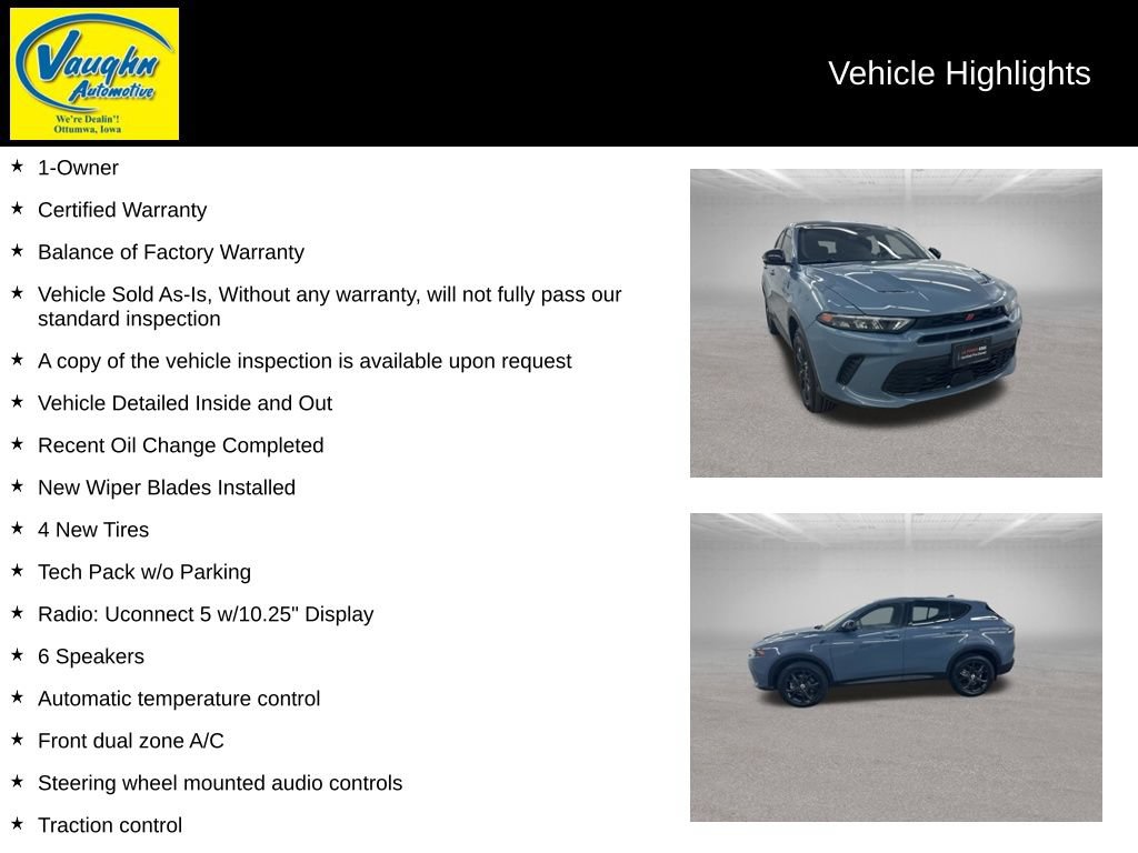 Used 2023 Dodge Hornet GT w/ Tech Pack w/o Parking AWD/4WD image 2