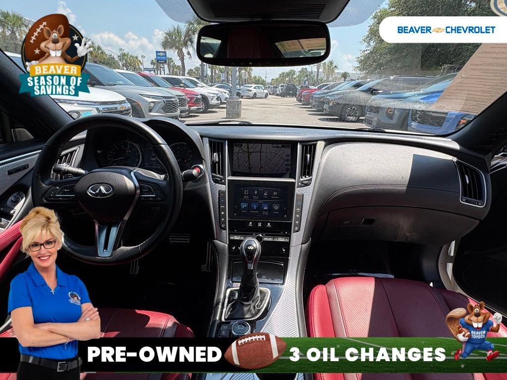 Used 2017 INFINITI Q60 Red Sport 400 RWD image 23