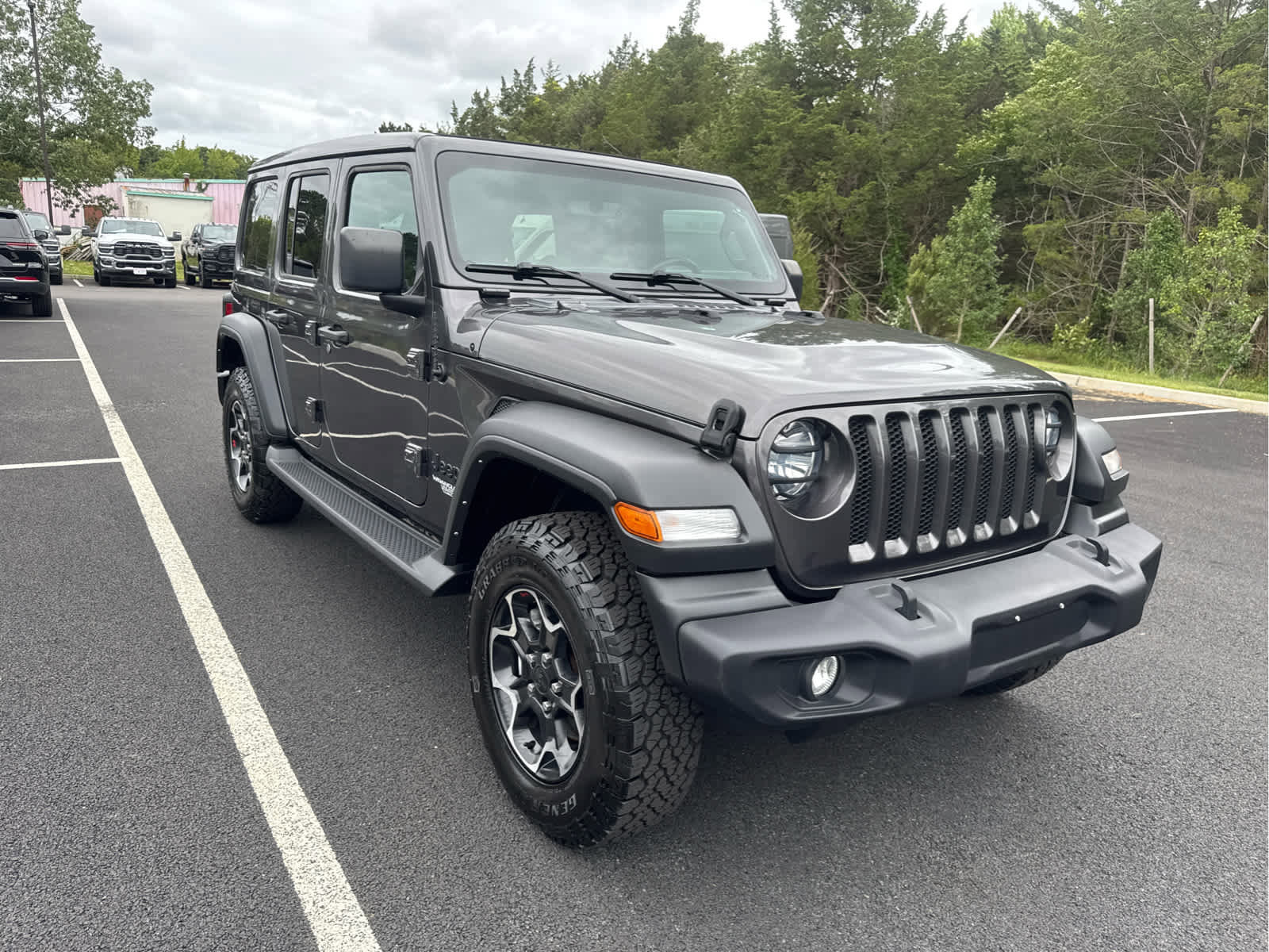 Certified 2021 Jeep Wrangler Unlimited Sport w/ Sun And Sound Package image 3