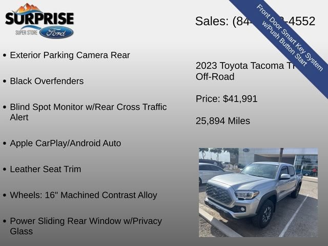 Used 2023 Toyota Tacoma TRD Off-Road AWD/4WD image 15