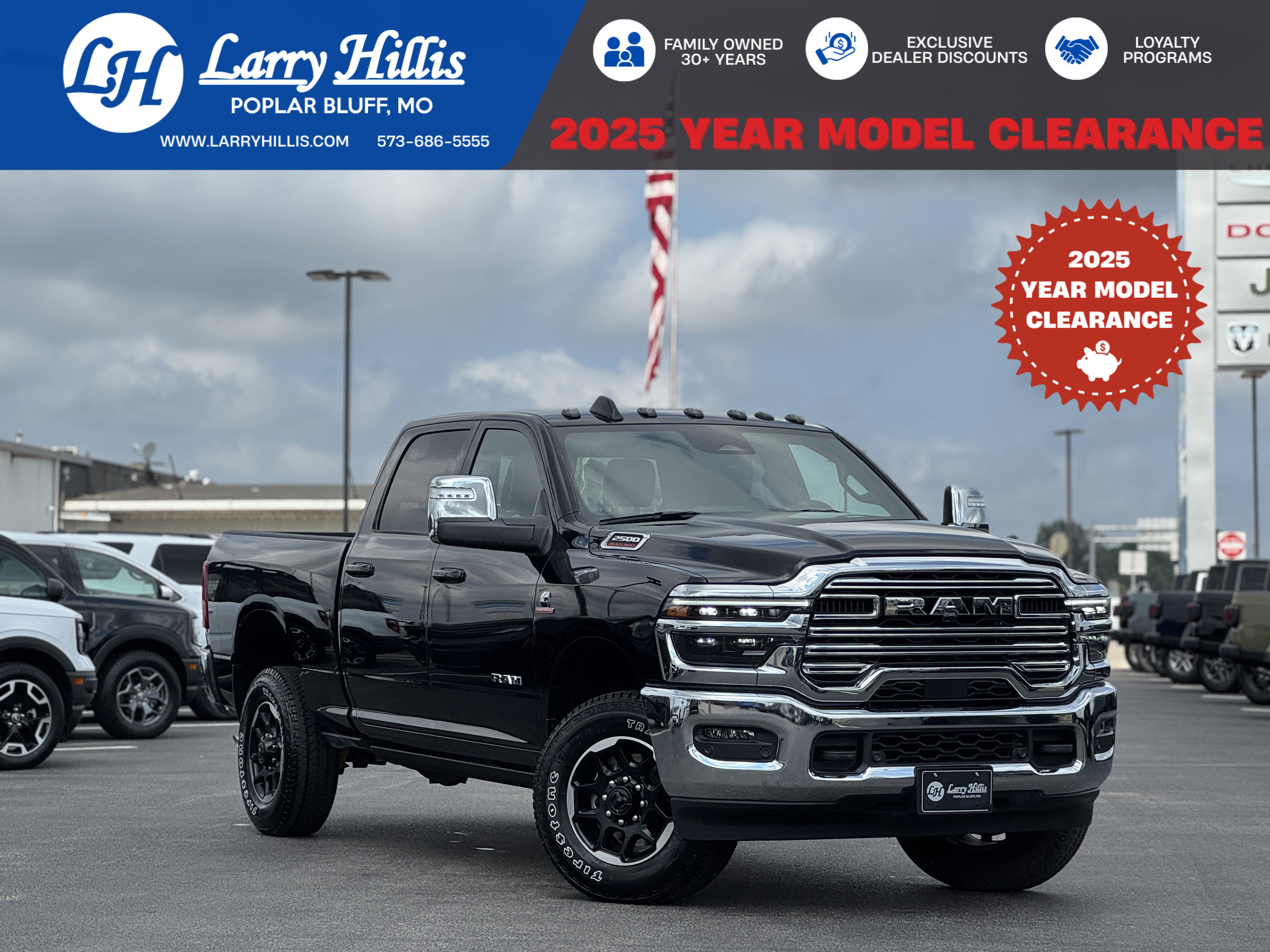 New 2025 RAM 2500 Laramie