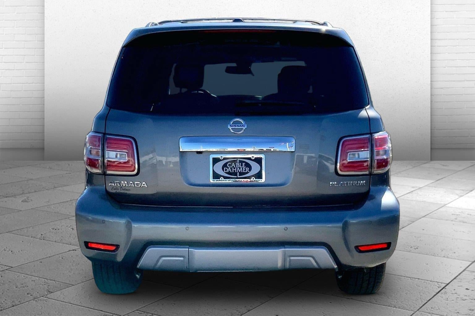 Used 2017 Nissan Armada Platinum w/ Captain Seat Package AWD/4WD image 3