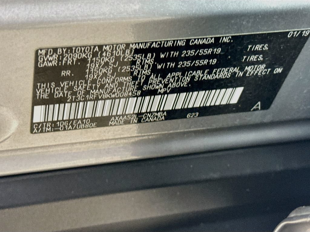 Certified 2019 Toyota RAV4 XLE Premium w/ Advanced Technology Package FWD image 30