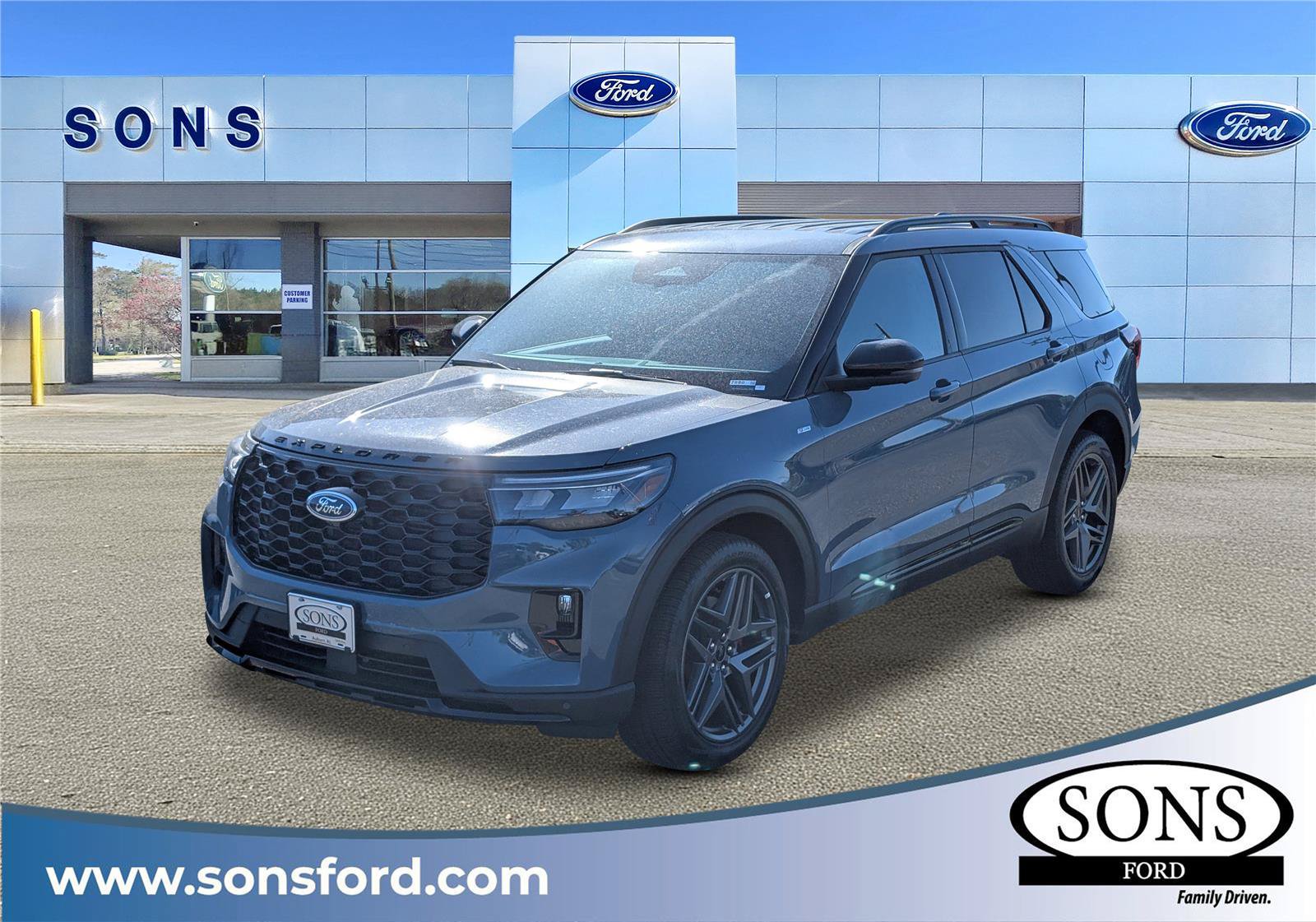 New 2026 Ford Explorer ST-Line w/ ST-Line Street Pack