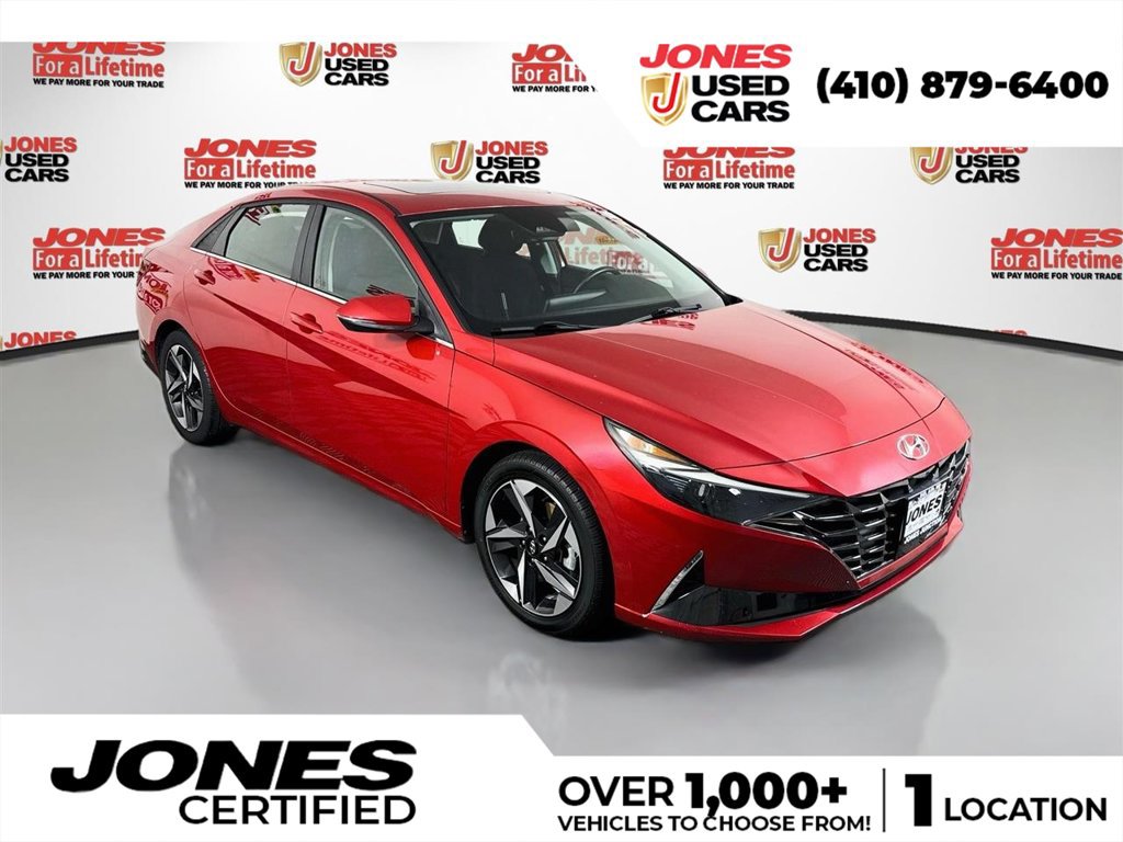 Used 2021 Hyundai Elantra SEL w/ Convenience + Premium Package FWD image 1