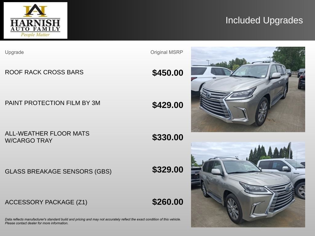 Used 2017 Lexus LX 570 4WD w/ Luxury Package image 8