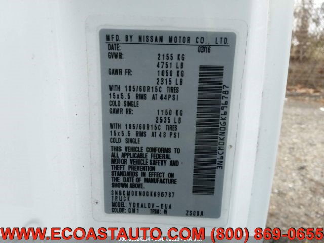 Used 2016 Nissan NV200 S w/ Cruise Control Package FWD image 10