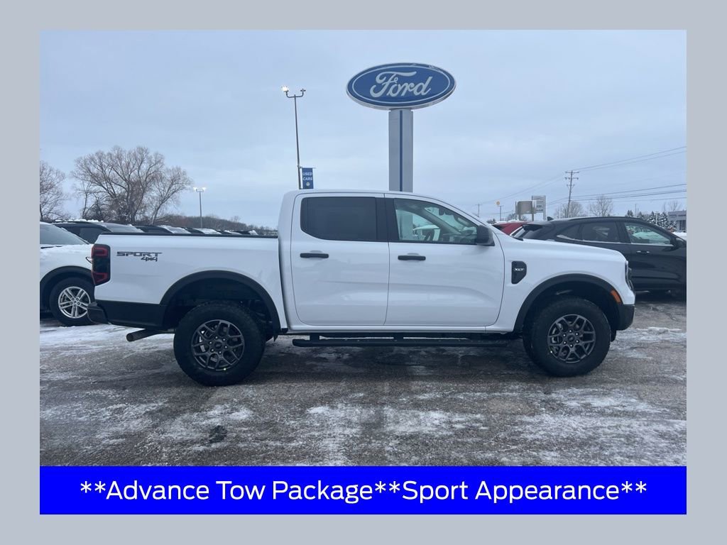 New 2025 Ford Ranger XLT w/ Equipment Group 301A High